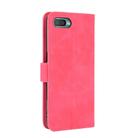 For OPPO Reno A Solid Color Skin Feel Magnetic Buckle Horizontal Flip Calf Texture PU Leather Case with Holder & Card Slots & Wallet(Rose Red) - 3