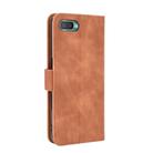 For OPPO Reno A Solid Color Skin Feel Magnetic Buckle Horizontal Flip Calf Texture PU Leather Case with Holder & Card Slots & Wallet(Brown) - 3