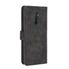 For OPPO Reno Ace / Realme X2 Pro Solid Color Skin Feel Magnetic Buckle Horizontal Flip Calf Texture PU Leather Case with Holder & Card Slots & Wallet(Black) - 3