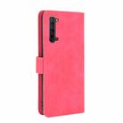 For OPPO Reno3 5G / Find X2 Lite Solid Color Skin Feel Magnetic Buckle Horizontal Flip Calf Texture PU Leather Case with Holder & Card Slots & Wallet(Rose Red) - 3