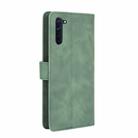 For OPPO Reno3 A(Japanese Version) Solid Color Skin Feel Magnetic Buckle Horizontal Flip Calf Texture PU Leather Case with Holder & Card Slots & Wallet(Green) - 3