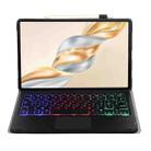 For Honor Pad X9 Pro 11.5 AH28-AS Ultra-thin Detachable Backlight Bluetooth Keyboard Leather Tablet Case with Touchpad(Black) - 3