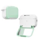 For AirPods Pro 2 Mirror Stand Silicone Earphones Protective Case(Green) - 2