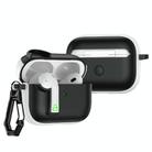 For AirPods Pro Colorful Lock Earphones Protective Case(White) - 1