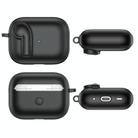 For AirPods Pro Colorful Lock Earphones Protective Case(White) - 2