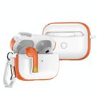 For AirPods Pro Colorful Lock Earphones Protective Case(Orange) - 1