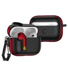 For AirPods Pro 2 Colorful Lock Earphones Protective Case(Red) - 1