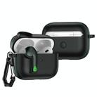 For AirPods Pro 2 Colorful Lock Earphones Protective Case(Army Green) - 1