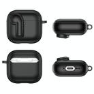 For AirPods 4 Colorful Lock Earphones Protective Case(Purple) - 2