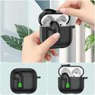 For AirPods 4 Colorful Lock Earphones Protective Case(Yellow) - 3