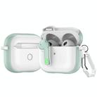 For AirPods 3 Colorful Lock Earphones Protective Case(Green) - 1