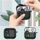 For AirPods 3 Colorful Lock Earphones Protective Case(Army Green) - 3