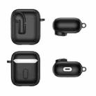 For AirPods 2 Colorful Lock Earphones Protective Case(Yellow) - 2