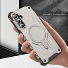 For Samsung Galaxy A15 5G / 4G Straship MagSafe TPU Hybrid PC Phone Case(Gold) - 3