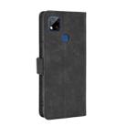 For Xiaomi Redmi 9C Solid Color Skin Feel Magnetic Buckle Horizontal Flip Calf Texture PU Leather Case with Holder & Card Slots & Wallet(Black) - 3