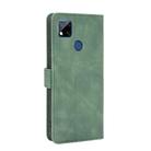 For Xiaomi Redmi 9C Solid Color Skin Feel Magnetic Buckle Horizontal Flip Calf Texture PU Leather Case with Holder & Card Slots & Wallet(Green) - 3