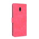 For Xiaomi Redmi 8A Solid Color Skin Feel Magnetic Buckle Horizontal Flip Calf Texture PU Leather Case with Holder & Card Slots & Wallet(Rose Red) - 3