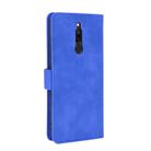 For Xiaomi Redmi 8 Solid Color Skin Feel Magnetic Buckle Horizontal Flip Calf Texture PU Leather Case with Holder & Card Slots & Wallet(Blue) - 3