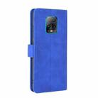 For Xiaomi Redmi 10X & 10X Pro 5G Solid Color Skin Feel Magnetic Buckle Horizontal Flip Calf Texture PU Leather Case with Holder & Card Slots & Wallet(Blue) - 3