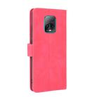 For Xiaomi Redmi 10X & 10X Pro 5G Solid Color Skin Feel Magnetic Buckle Horizontal Flip Calf Texture PU Leather Case with Holder & Card Slots & Wallet(Rose Red) - 3
