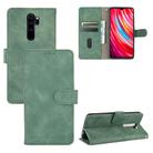 For Xiaomi Redmi Note 8 Pro Solid Color Skin Feel Magnetic Buckle Horizontal Flip Calf Texture PU Leather Case with Holder & Card Slots & Wallet(Green) - 1