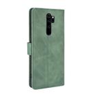 For Xiaomi Redmi Note 8 Pro Solid Color Skin Feel Magnetic Buckle Horizontal Flip Calf Texture PU Leather Case with Holder & Card Slots & Wallet(Green) - 3