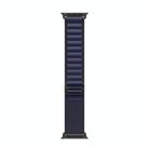 For Apple Watch 42mm / 41mm / 40mm / 38mm Alpine Loop Nylon Watch Band(Navy Black Buckle) - 3