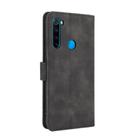 For Xiaomi Redmi Note 8 Solid Color Skin Feel Magnetic Buckle Horizontal Flip Calf Texture PU Leather Case with Holder & Card Slots & Wallet(Black) - 3