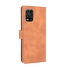 For Xiaomi Mi 10 Lite Solid Color Skin Feel Magnetic Buckle Horizontal Flip Calf Texture PU Leather Case with Holder & Card Slots & Wallet(Brown) - 3