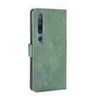 For Xiaomi Mi 10 Pro Solid Color Skin Feel Magnetic Buckle Horizontal Flip Calf Texture PU Leather Case with Holder & Card Slots & Wallet(Green) - 3