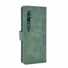 For Xiaomi Mi CC9 Pro Solid Color Skin Feel Magnetic Buckle Horizontal Flip Calf Texture PU Leather Case with Holder & Card Slots & Wallet(Green) - 3