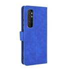 For Xiaomi Mi Note 10 Lite Solid Color Skin Feel Magnetic Buckle Horizontal Flip Calf Texture PU Leather Case with Holder & Card Slots & Wallet(Blue) - 3