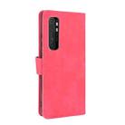 For Xiaomi Mi Note 10 Lite Solid Color Skin Feel Magnetic Buckle Horizontal Flip Calf Texture PU Leather Case with Holder & Card Slots & Wallet(Rose Red) - 3