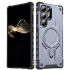 For Samsung Galaxy S23 Ultra 5G Straship MagSafe TPU Hybrid PC Phone Case(Gray) - 1