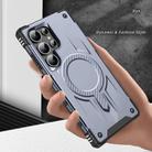 For Samsung Galaxy S23 Ultra 5G Straship MagSafe TPU Hybrid PC Phone Case(Gray) - 3