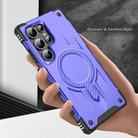 For Samsung Galaxy S23 Ultra 5G Straship MagSafe TPU Hybrid PC Phone Case(Purple) - 3