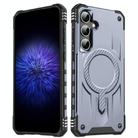 For Samsung Galaxy S23 FE 5G Straship MagSafe TPU Hybrid PC Phone Case(Gray) - 1
