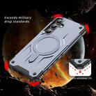 For Samsung Galaxy S23 FE 5G Straship MagSafe TPU Hybrid PC Phone Case(Gray) - 2