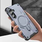 For Samsung Galaxy S23 FE 5G Straship MagSafe TPU Hybrid PC Phone Case(Gray) - 3