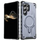 For Samsung Galaxy S24 Ultra 5G Straship MagSafe TPU Hybrid PC Phone Case(Gray) - 1