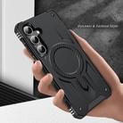 For Samsung Galaxy S24 FE 5G Straship MagSafe TPU Hybrid PC Phone Case(Black) - 3