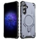 For Samsung Galaxy S24 FE 5G Straship MagSafe TPU Hybrid PC Phone Case(Gray) - 1