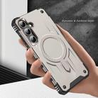 For Samsung Galaxy S24 FE 5G Straship MagSafe TPU Hybrid PC Phone Case(Gold) - 3