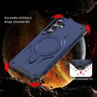 For Samsung Galaxy S24 FE 5G Straship MagSafe TPU Hybrid PC Phone Case(Blue) - 2