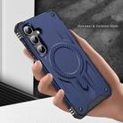 For Samsung Galaxy S24 FE 5G Straship MagSafe TPU Hybrid PC Phone Case(Blue) - 3