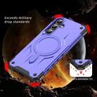 For Samsung Galaxy S24 FE 5G Straship MagSafe TPU Hybrid PC Phone Case(Purple) - 2