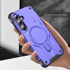 For Samsung Galaxy S24 FE 5G Straship MagSafe TPU Hybrid PC Phone Case(Purple) - 3