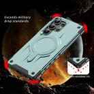 For Samsung Galaxy S25 Ultra 5G Straship MagSafe TPU Hybrid PC Phone Case(Midnight Green) - 2