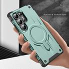 For Samsung Galaxy S25 Ultra 5G Straship MagSafe TPU Hybrid PC Phone Case(Midnight Green) - 3