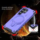 For Samsung Galaxy S25 Ultra 5G Straship MagSafe TPU Hybrid PC Phone Case(Purple) - 2